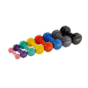 Strength Resistance: York Vinyl Dipped Dumbbells