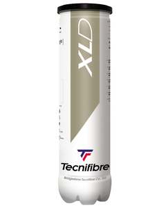 Tennis: Tecnifibre XLD Tennis 4 Ball Tube