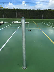 Tennis: External Tennis Post Winder