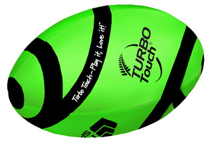 Silver Fern Turbo Touch Ball - Green