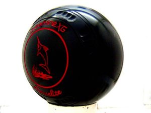 Henselite Dreamline XG Lawn Bowls - Black