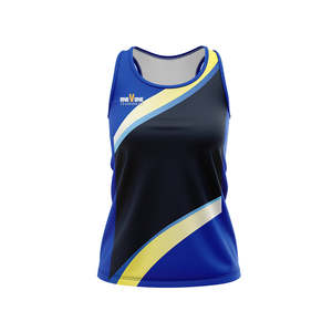 Teamwear Tops: OneVOne Netball Top/Singlet - Dictate