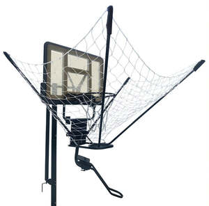 Basketball: Silver Fern Basketball Net Return System With Net