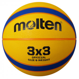 Basketball: Molten 3x3 Rubber Basketball - size 6