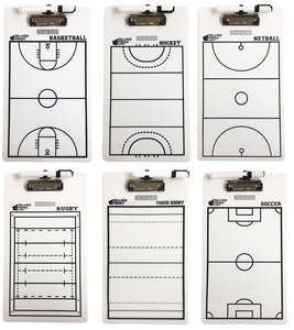 Coaching: Silver Fern Coaching Clipboard - 6 Sports Available
