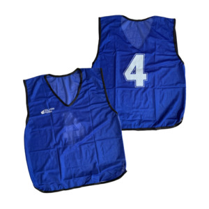 Silver Fern Numbered Singlets - 2-11 **Large Blue, XLarge Yellow**