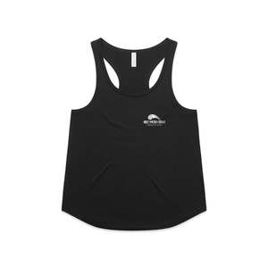 Hibiscus Coast Pickleball Maple Active Blend Racerback Singlet - Ladies - Black &hellip;