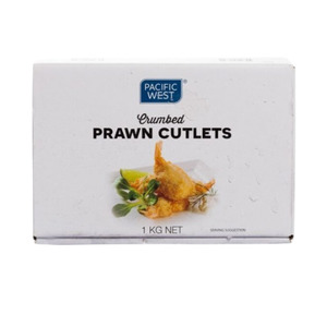 Christmas: Pacific West Crumbed Prawn Cutlets 1kg
