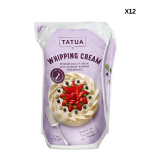 Tatua Whipping Cream 1L x 12