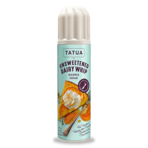 Tatua: Tatua Whipped Cream (Can/ Unsweetened) 500g