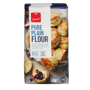 The Essentials April 2020: Pams Flour Pure Plain 1.5kg