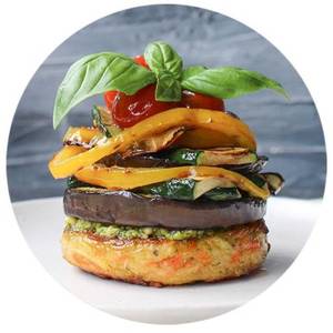 Vegetarian Vegan: Wild Chef  Vegetable Rosti 80g GF/DF/VEGAN 30pc