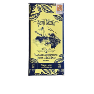 Gaston Easter: Gaston Tablet Caramelized Nangae Nuts & Sea Salt 70%