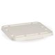 BioPak BioCane Lid For Natural (Take Away/3 Compartment) (125 Per/ Sleeve)