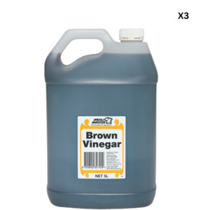 Riviana Brand: MMA Brown Vinegar 5L x 3