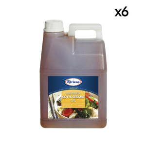 Riviana Blended Soy & Sesame Oil 2L x6