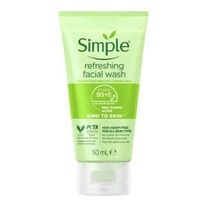 Simple Refreshing Facial Wash Gel 50mL