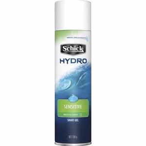 Toiletries 1: Schick Hydro Sensitive Shave Gel Moisturizer 198g