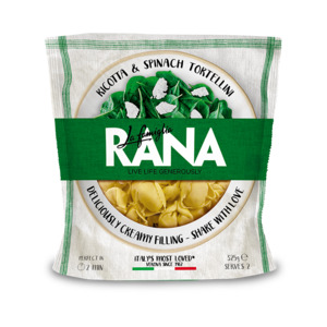 Meals Snacks: RANA SPINACH & RICOTTA TORTELLINI 325gm