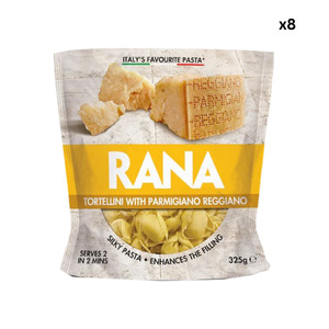 Meals Snacks: Rana Pasta Parmigiano Reggiano Tortellini 325gm x 8