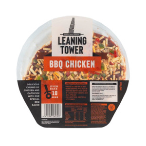 Leaning Tower Pizza BBQ Chicken 400g