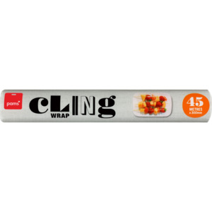 Pams Kitchen Essentials: PAMS CLINGWRAP REFILL 45M