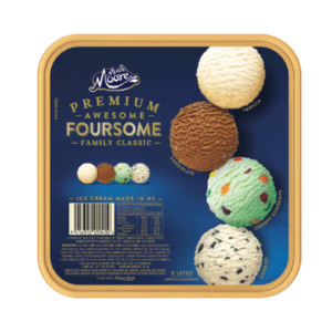 Much Moore: Much Moore Premium Ice Cream Awesome Foursome Family Classic 2L