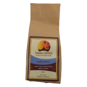 Tanna Coffee: Tanna Coffee Dark Roasted Beans (250g)