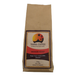 Tanna Coffee: Tanna Coffee Medium Roast Ground (250g)