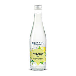Sundown Gin & Tonic Lemon 250ml