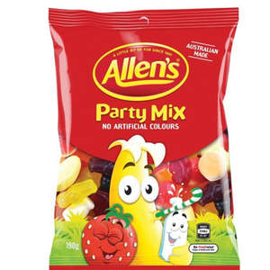 Confectioneries: ALLENS PARTY MIX         190GM