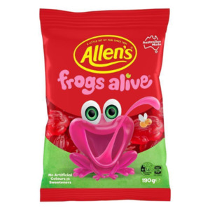 Allens Frogs Alive 190gm