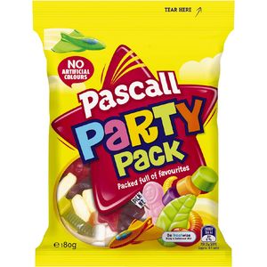 Confectioneries: Pascall Party Pack 180g