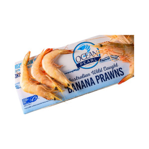 Wild Caught Banana Prawns Banana U15 IQF (3 kg)