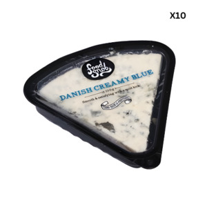 Cheese 1: FOOD SNOB CREAMY BLUE CHEESE 100g x 10
