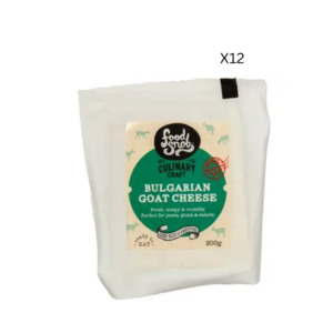 Food Snob Bulgarian Feta - Goat 200g x12