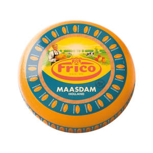 Maasdam Emmental Approx. 13kg (Per/Kg) - Sell the whole Cheese