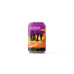 Monteith's West Coast Hazy 330ml 5.5%
