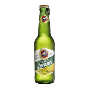 Alcohol 1: Tusker Lemon 330ml bottle