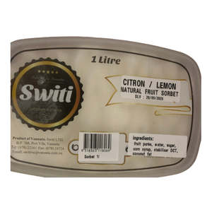 Switi Sorbet Lemon Flavor 1L