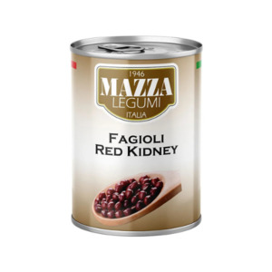 Tinned Vegetables Beans: Mazza Red Kidney Beans 400g