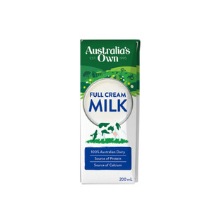 Breakfast Cereals: Aust Own Milk Full Cream 200ml