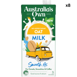 Aust Own Smooth as Oat 1L x 8