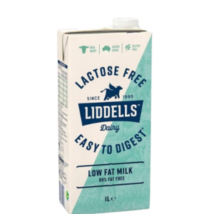 LIDDELLs Lactose Free Milk 1L