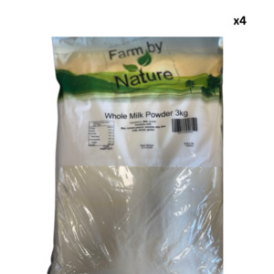 Farm by Nature Milk Powder Whole 3kg x4