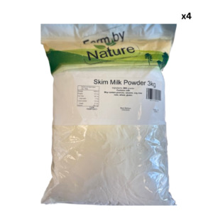 Farm by Nature Milk Powder Skim 3kg x4