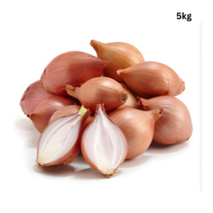 Local Fresh Fruit Vegetables: Shallot x 5kg -CTN