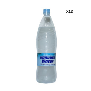 Local Drinks: Vanuatu Water 1.5L x 12