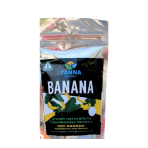 Local Snacks: Tau'd Tanna Dry Banana (50g)