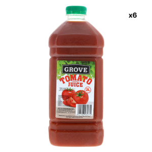 Juices Restock: Grove Tomato Juice Chilled 2L x 6
